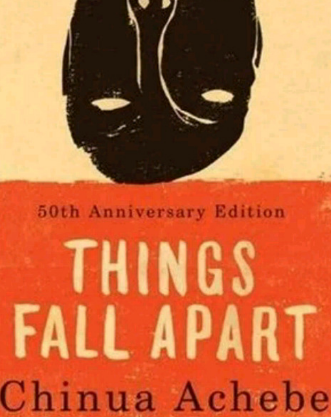 The book Things Fall Apart.