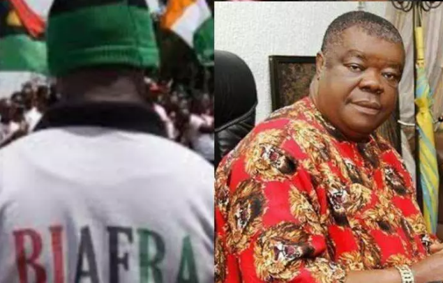 Uma Ukpai Dares God,Puts His Life In Danger As He Calls IPOB Mad People.