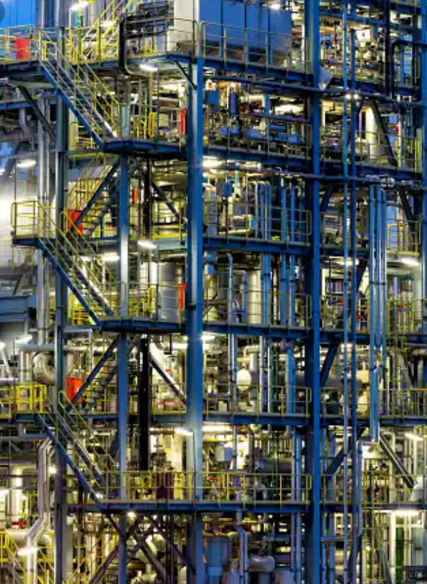 China oil refinery site